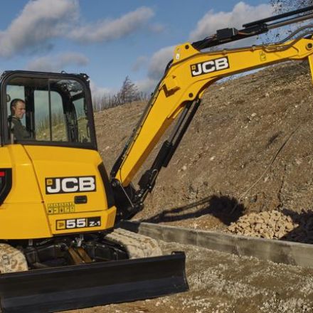 JCB 55Z-1 迷你型履帶式挖土機